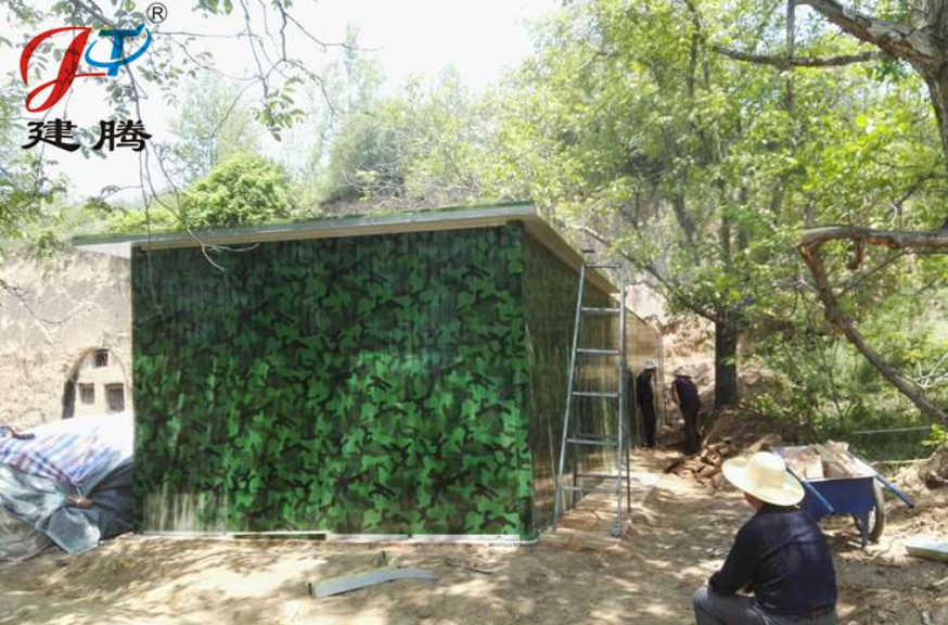 旬邑上梁農(nóng)林牧復(fù)合農(nóng)莊有限公司彩鋼房開工啦！